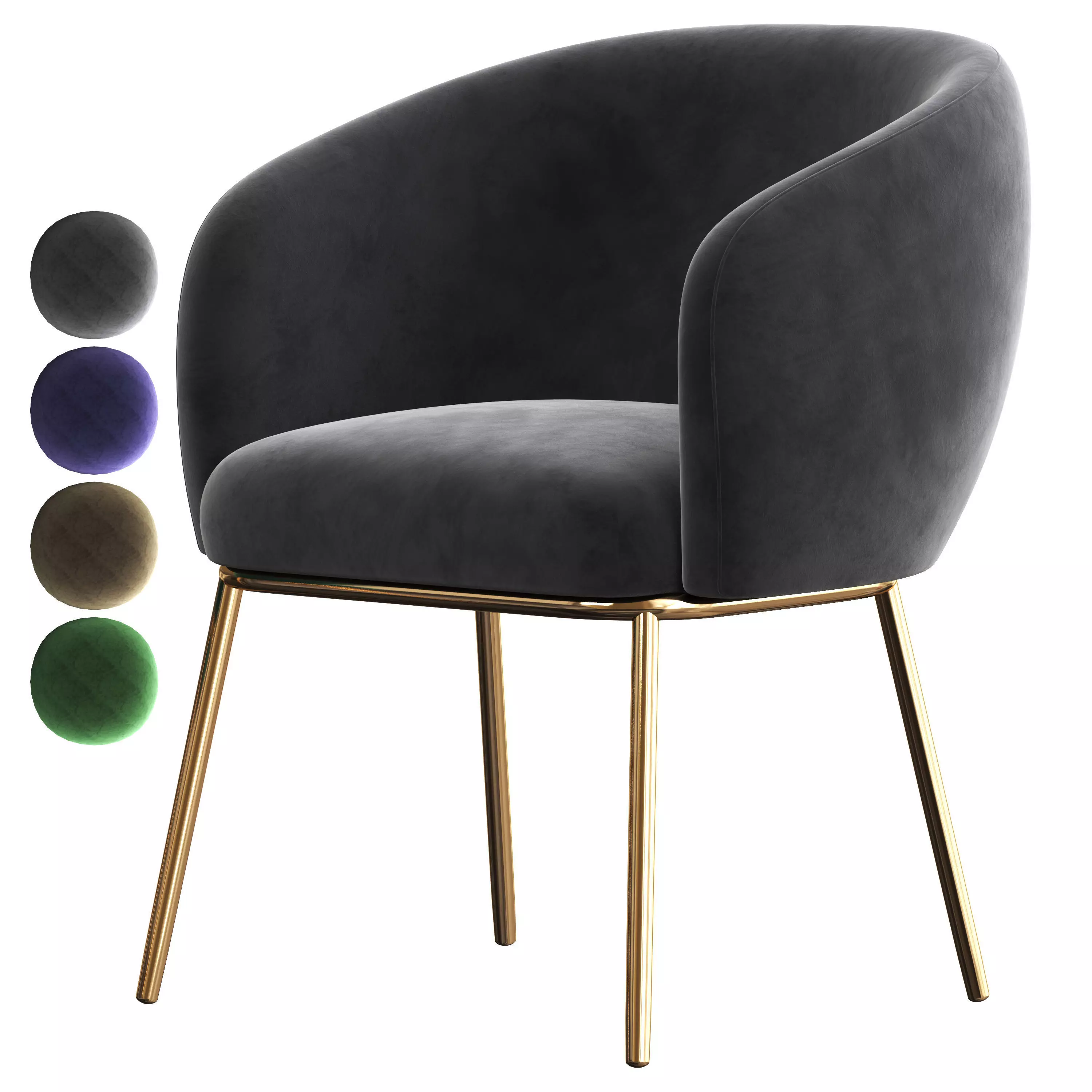 Duke chair 3D model