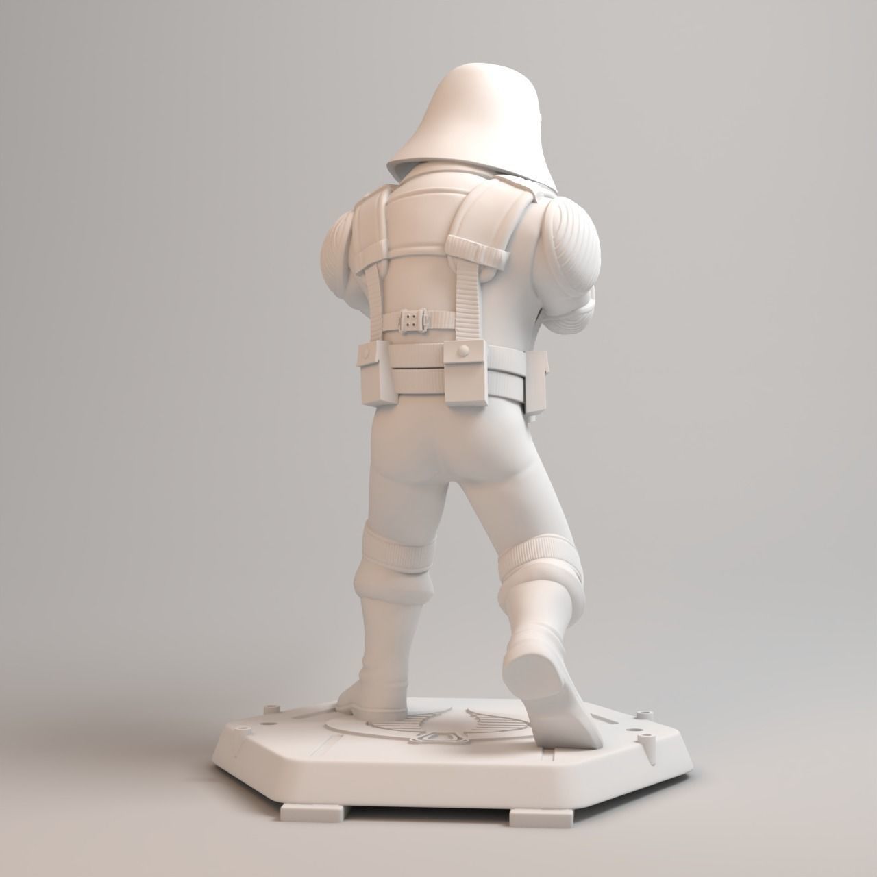 GI JOE characters Cobra Trooper Full figure 3D print model_5