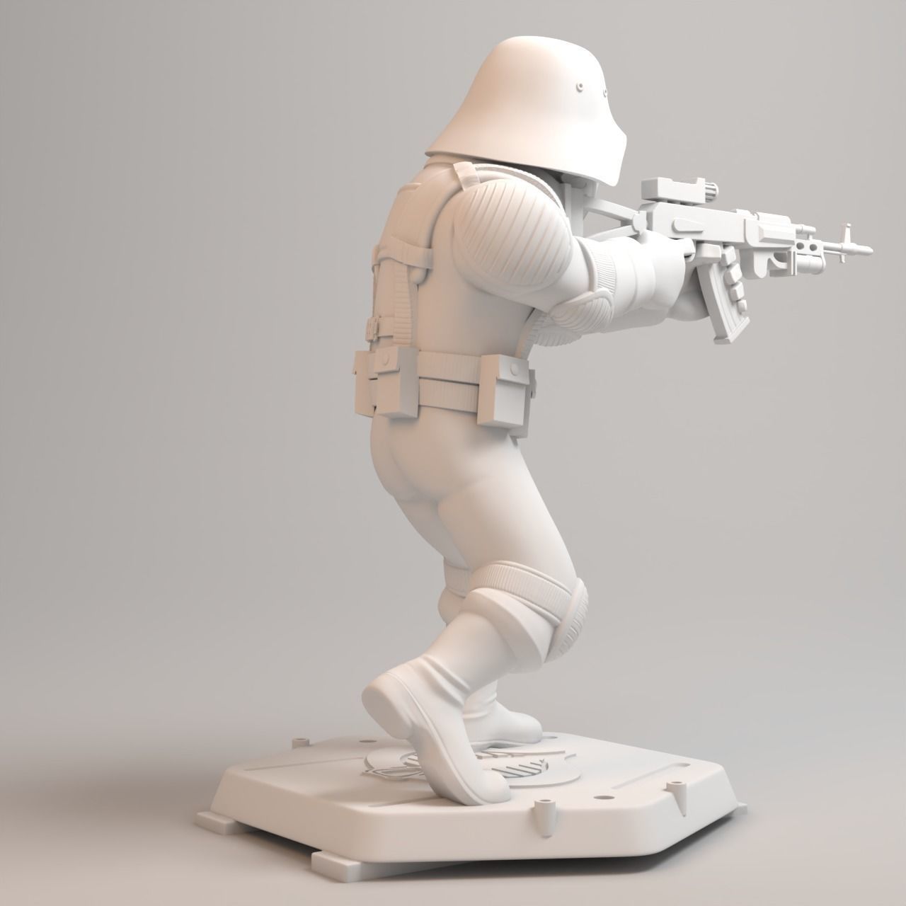 GI JOE characters Cobra Trooper Full figure 3D print model_4