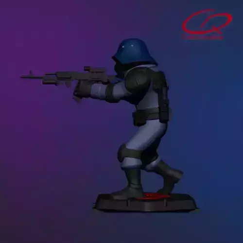 GI JOE characters Cobra Trooper Full figure