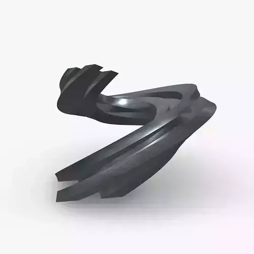 Curved Futuristic Building Steel
