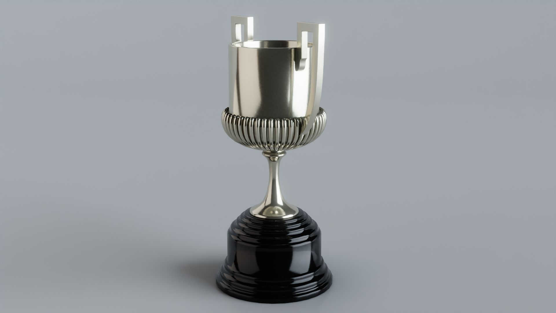 Copa Del Rey Espana Low-poly 3D model_7