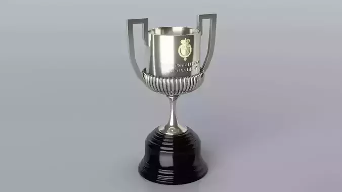 Copa Del Rey Espana Low-poly 3D model
