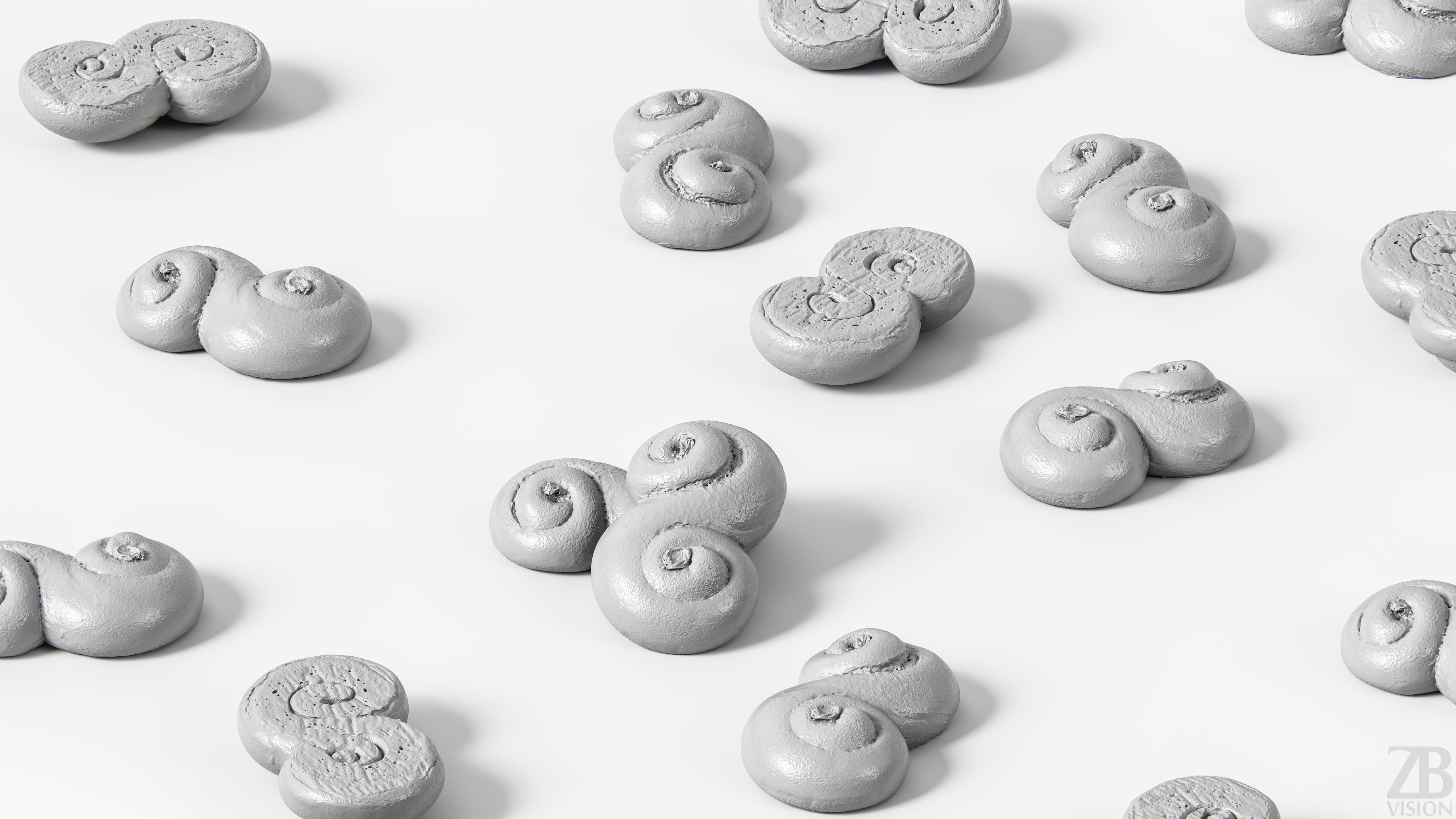 Saffron Bun 3D model_3