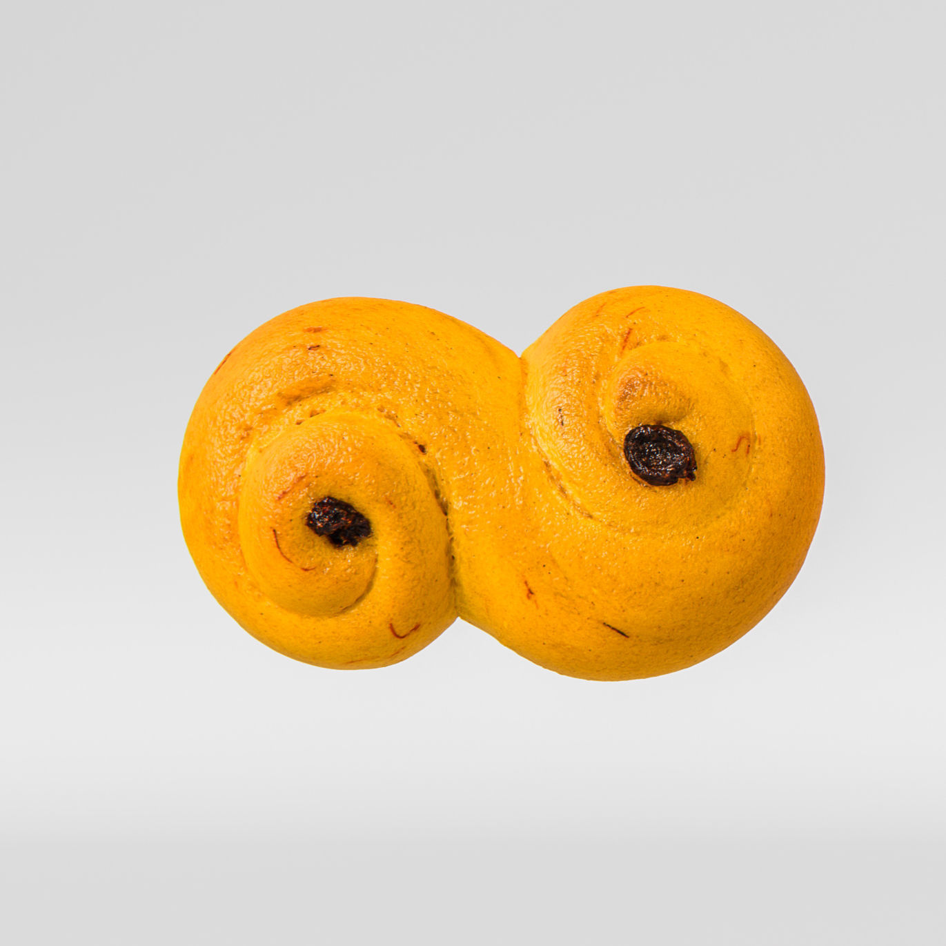 Saffron Bun 3D model_5