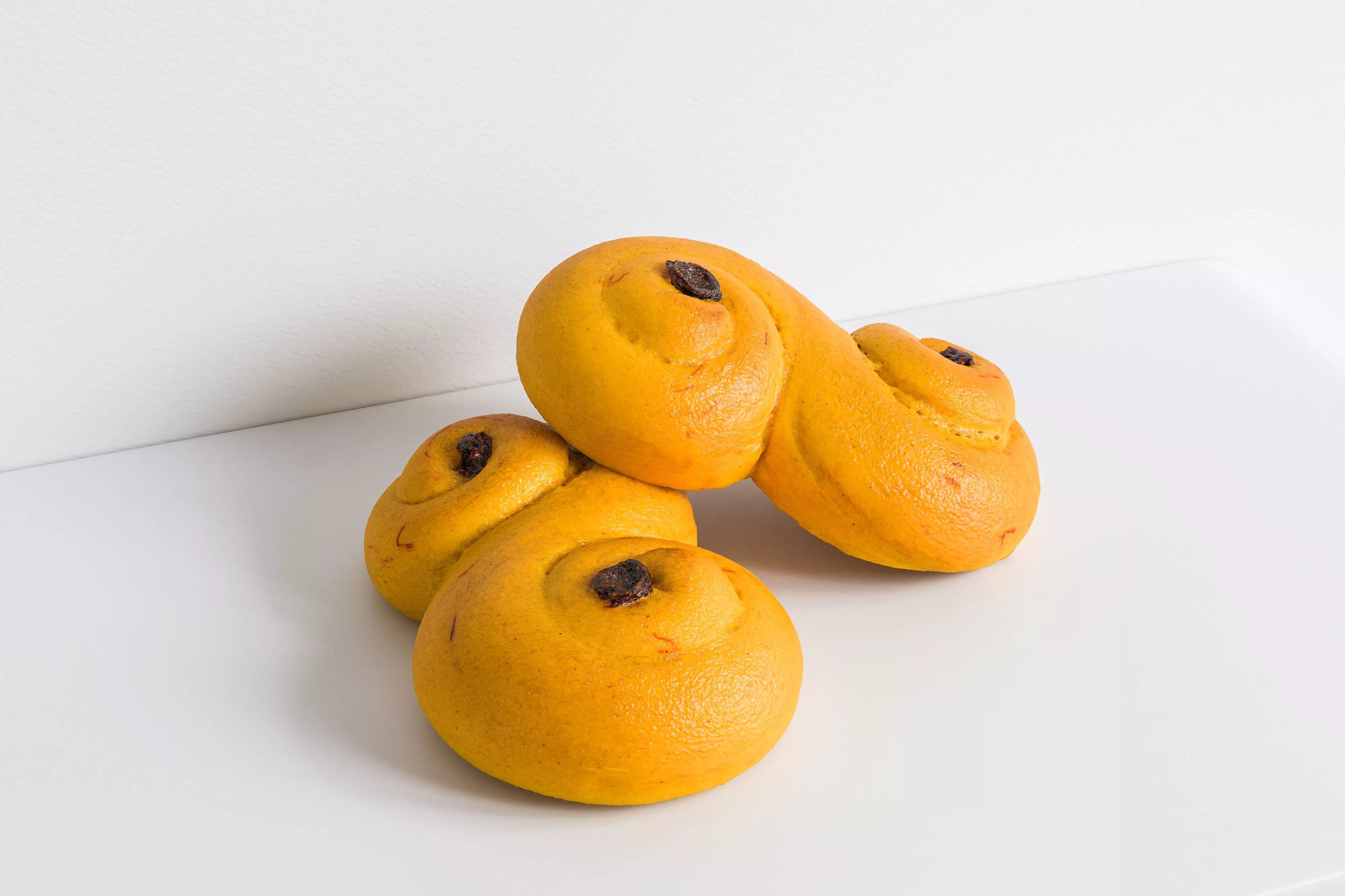 Saffron Bun 3D model_0