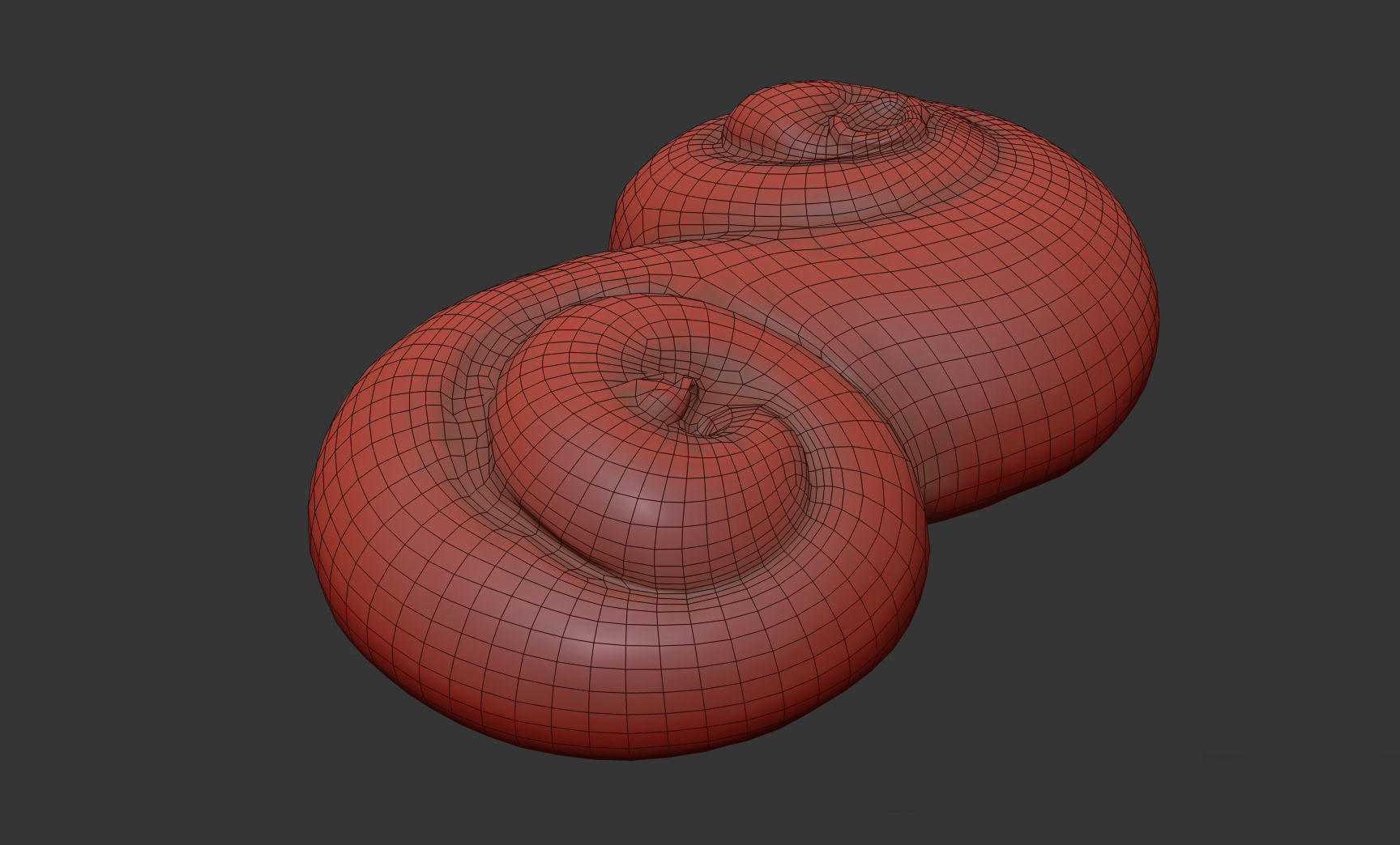 Saffron Bun 3D model_11