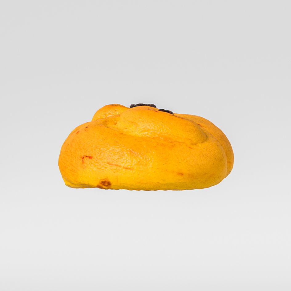Saffron Bun 3D model_6