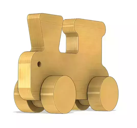 Train toy for 3D printing