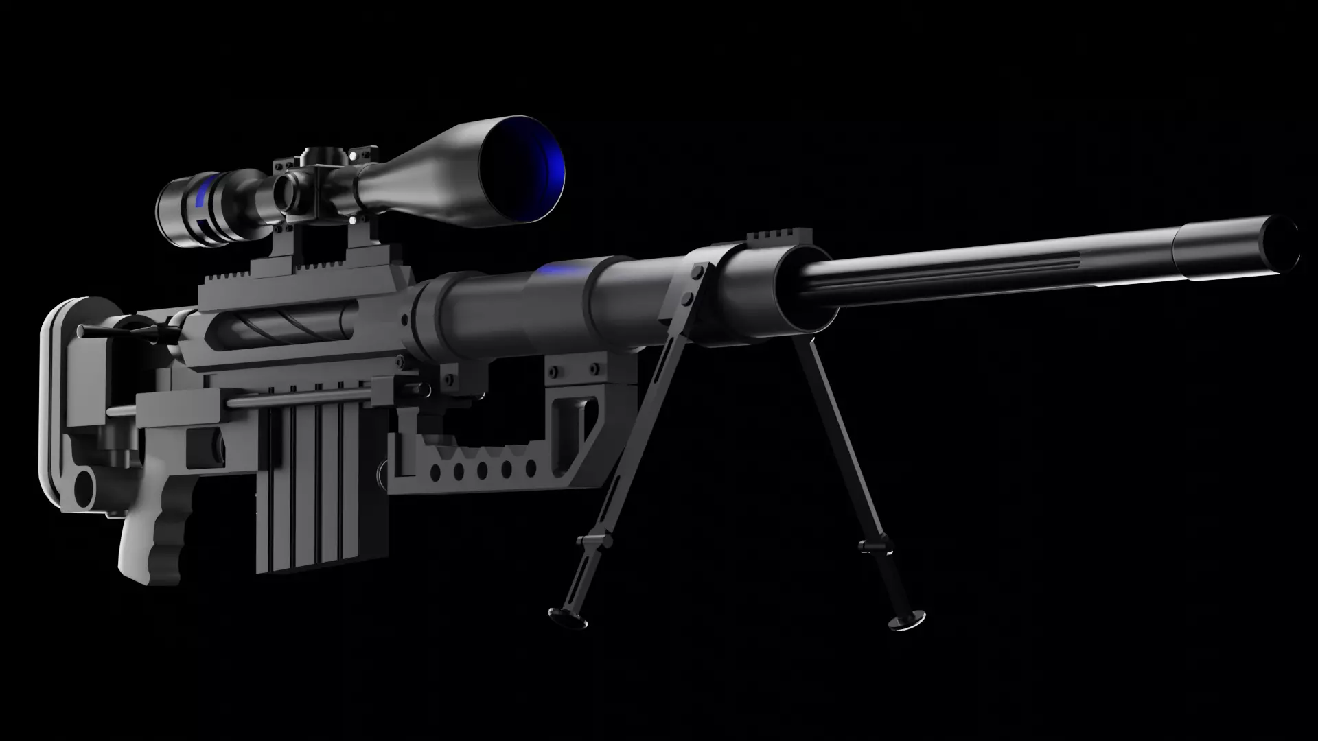 Cheytac intervention Free 3D model