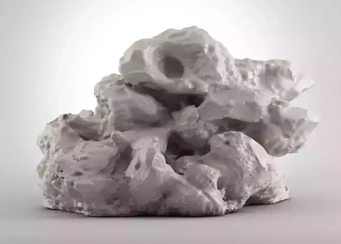 Rock 3d print model