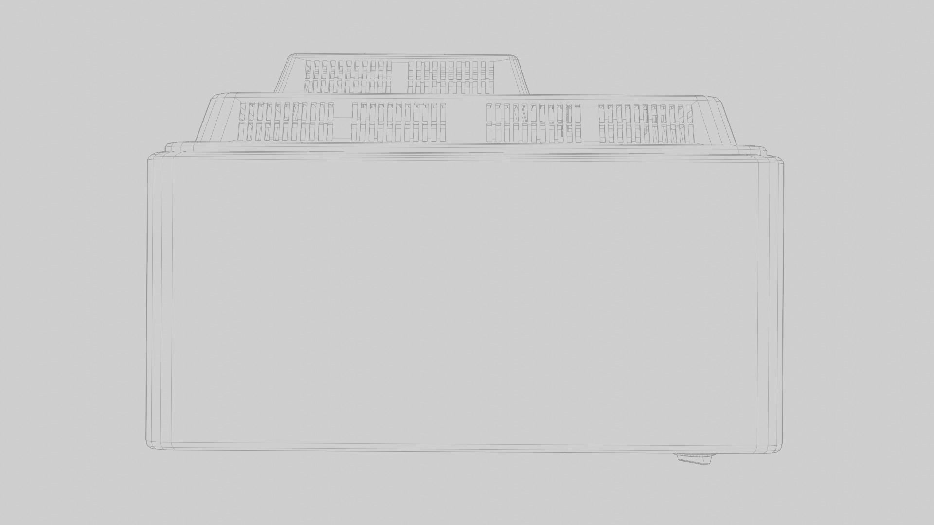 Television 70s 3D model_5