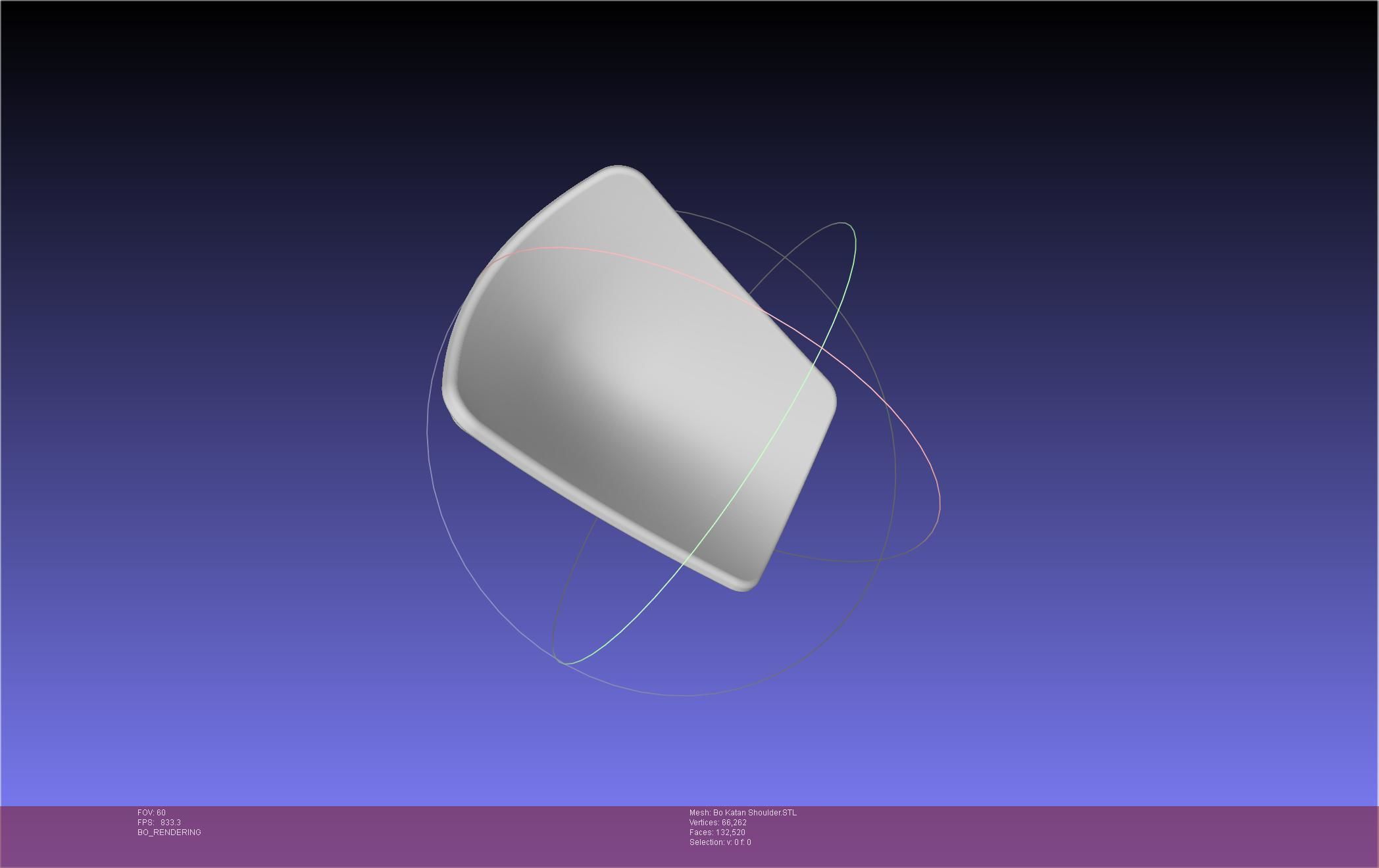 Star Wars The Mandalorian Bo-Katan Shoulder Piece 3D print model_28