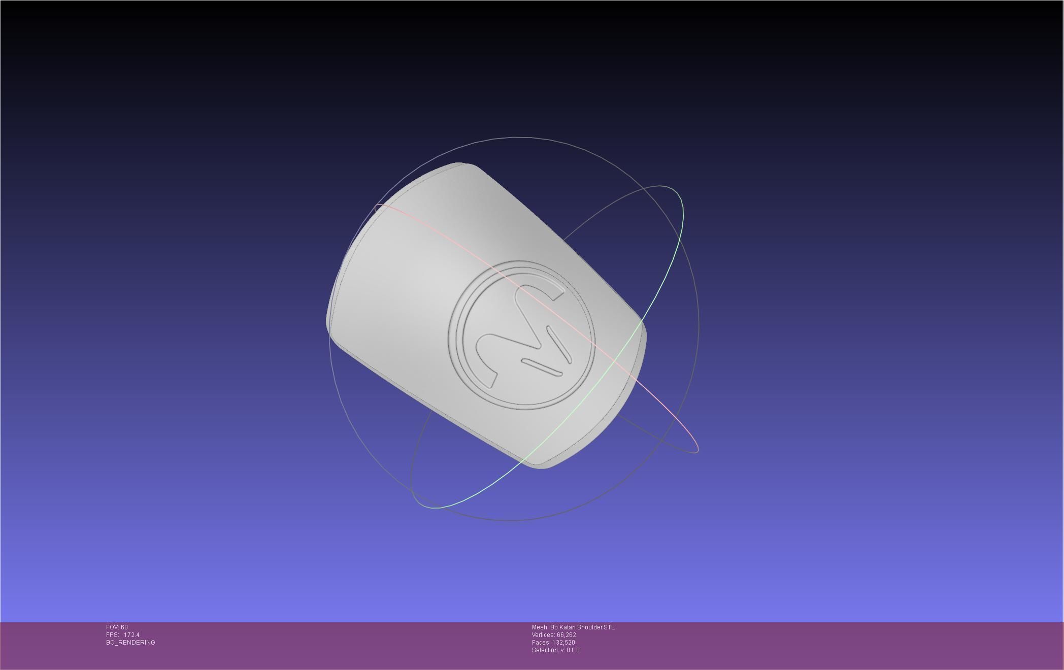 Star Wars The Mandalorian Bo-Katan Shoulder Piece 3D print model_19