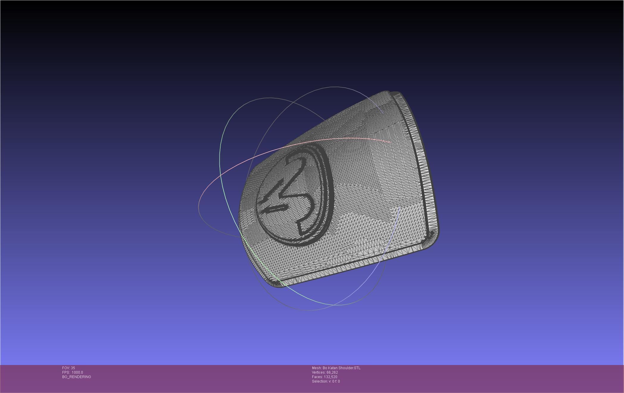 Star Wars The Mandalorian Bo-Katan Shoulder Piece 3D print model_79