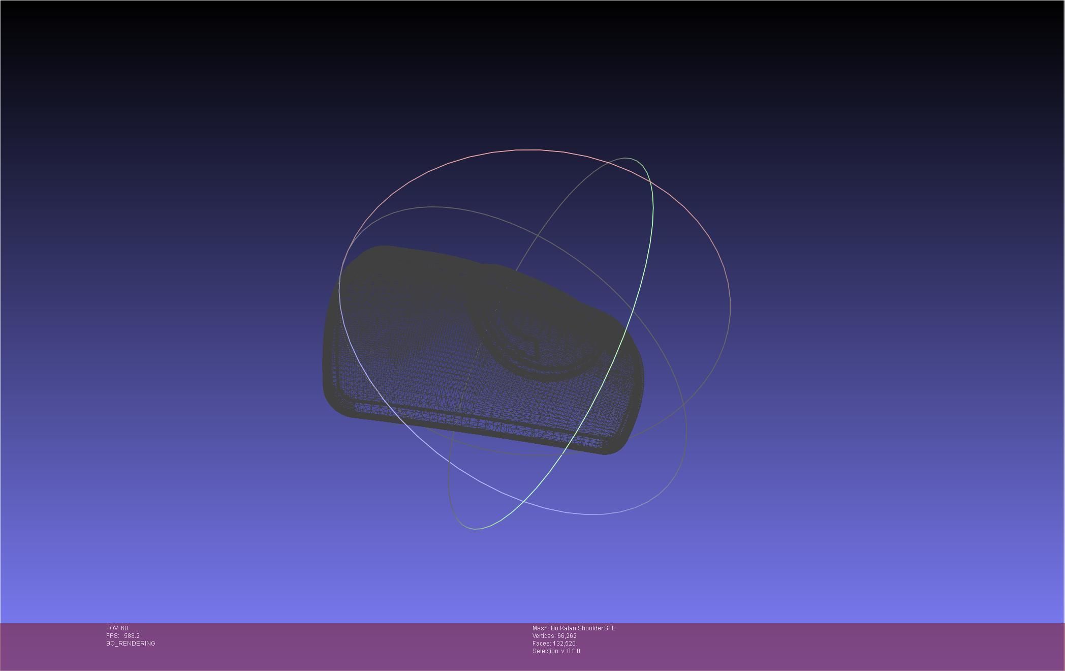 Star Wars The Mandalorian Bo-Katan Shoulder Piece 3D print model_59