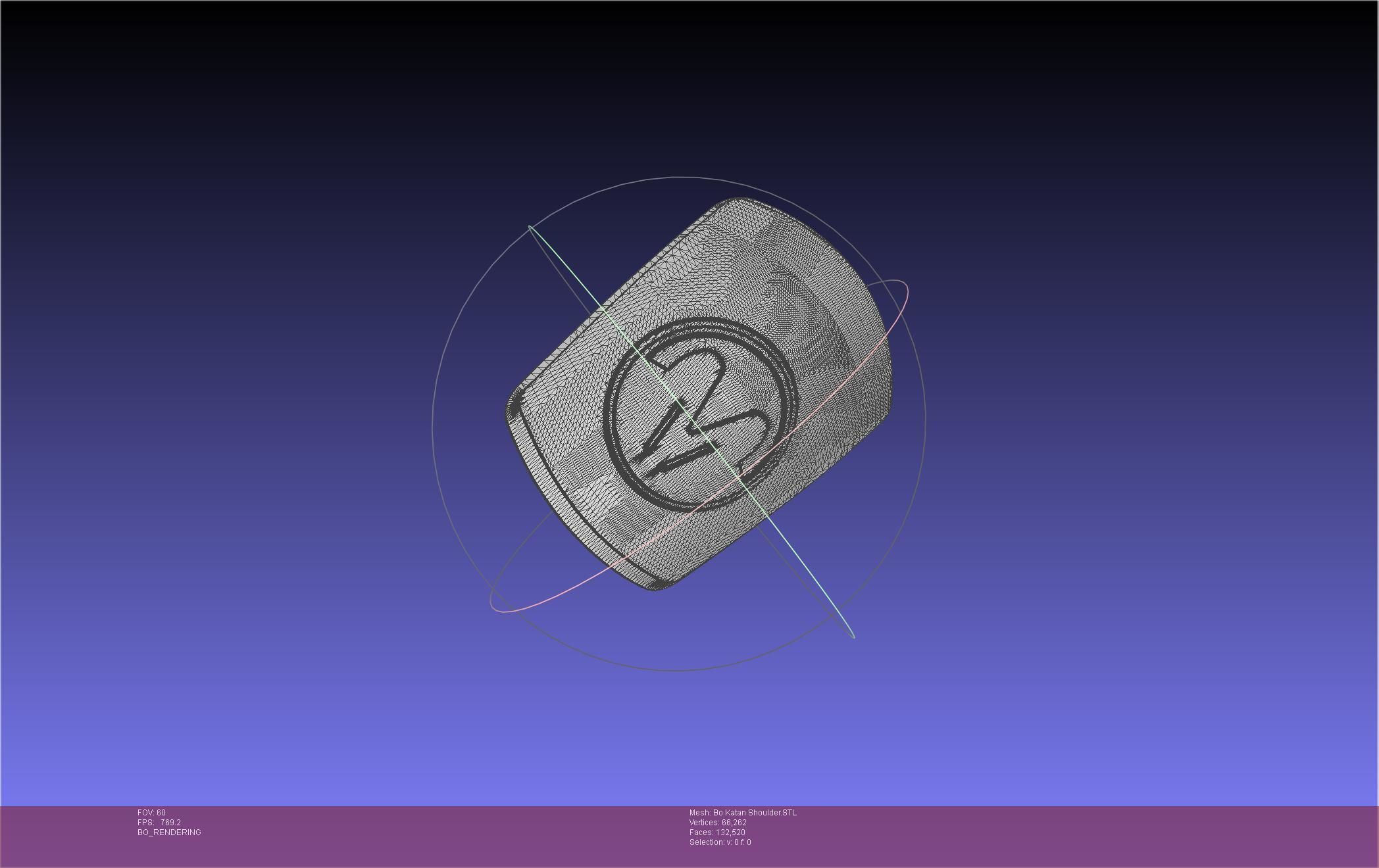 Star Wars The Mandalorian Bo-Katan Shoulder Piece 3D print model_51