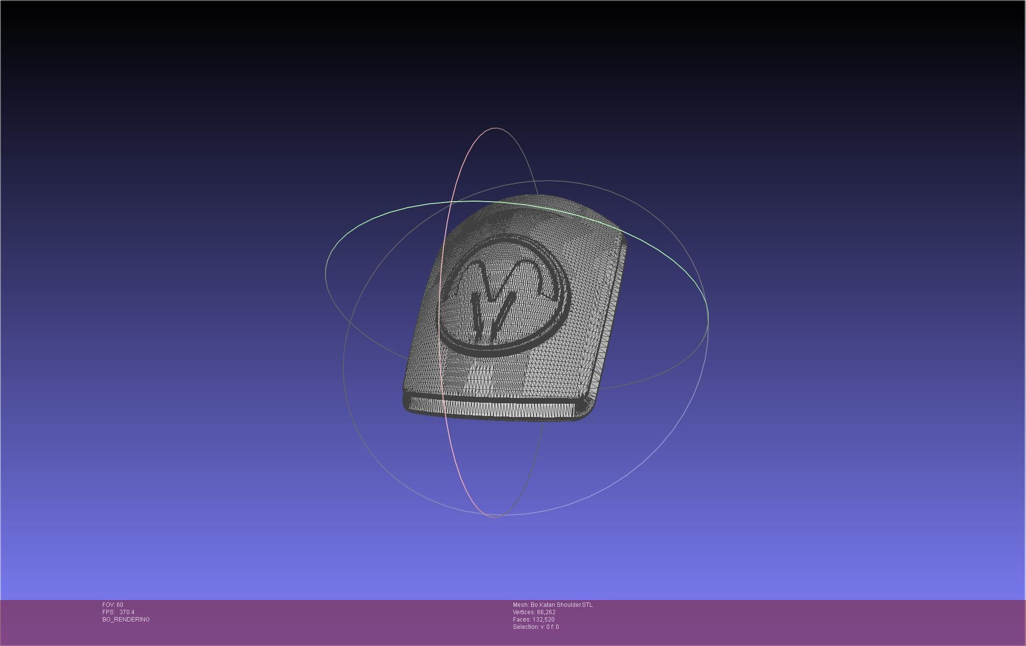 Star Wars The Mandalorian Bo-Katan Shoulder Piece 3D print model_57