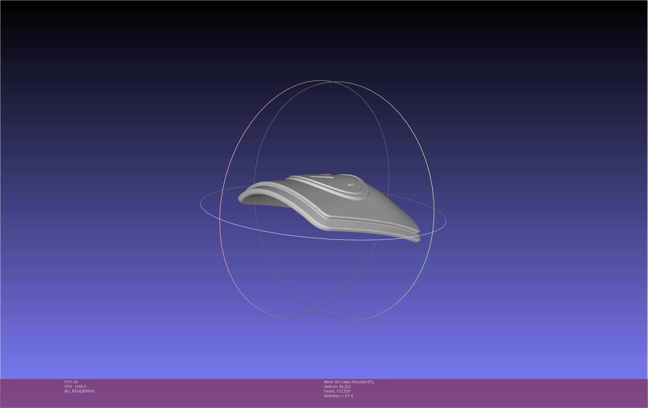 Star Wars The Mandalorian Bo-Katan Shoulder Piece 3D print model_38