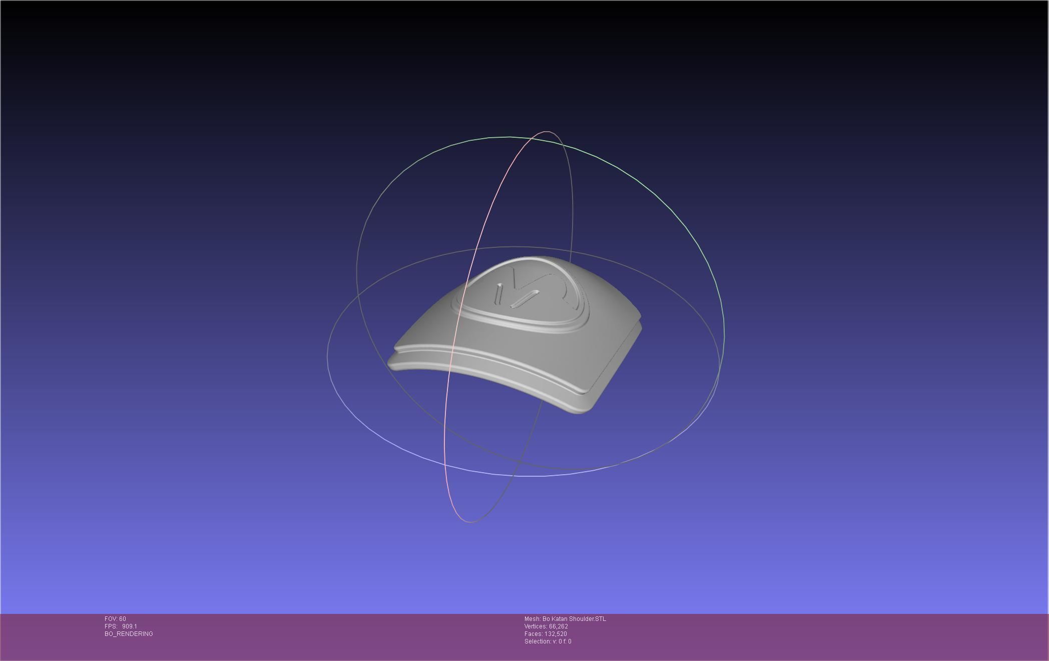 Star Wars The Mandalorian Bo-Katan Shoulder Piece 3D print model_39