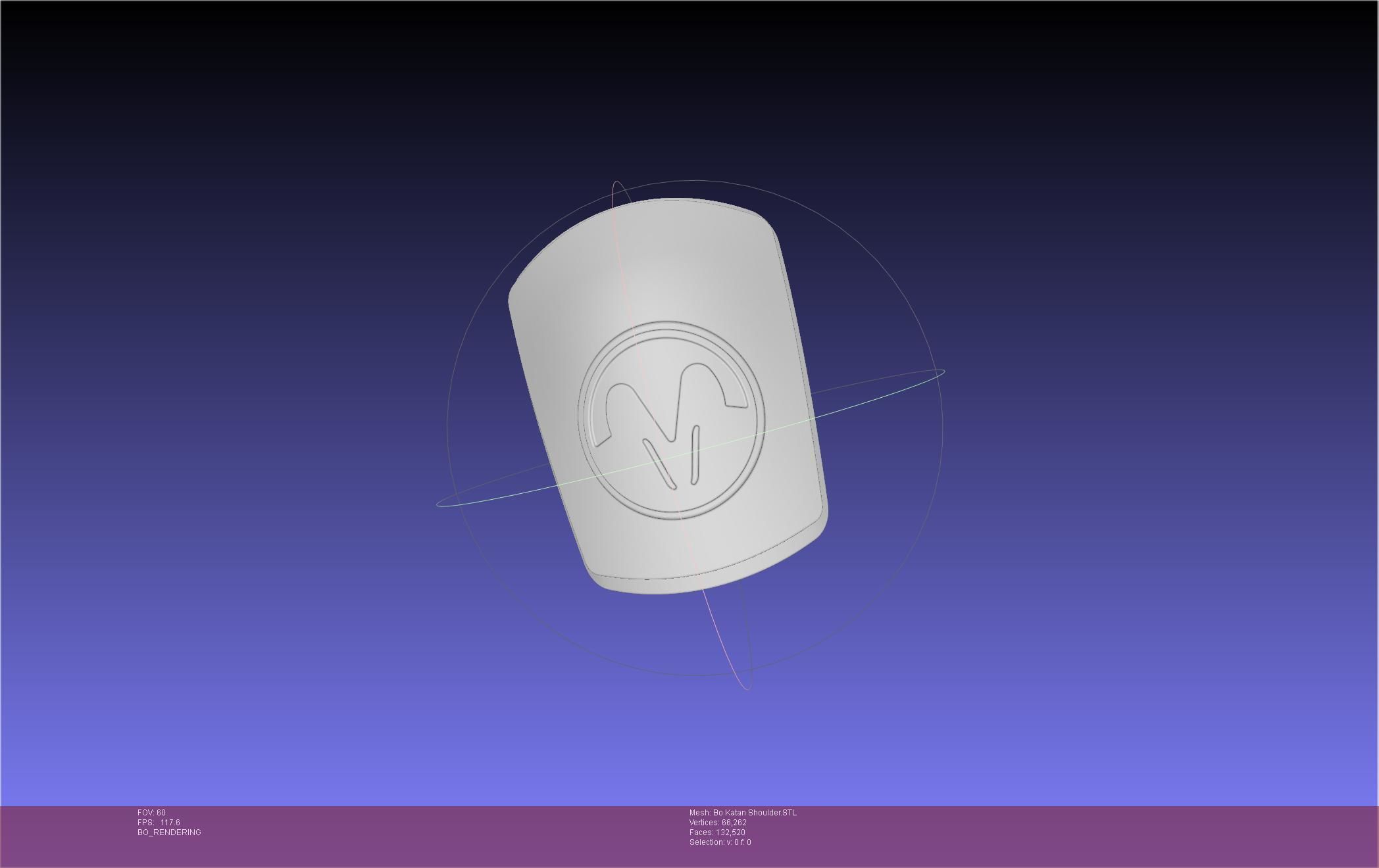 Star Wars The Mandalorian Bo-Katan Shoulder Piece 3D print model_12