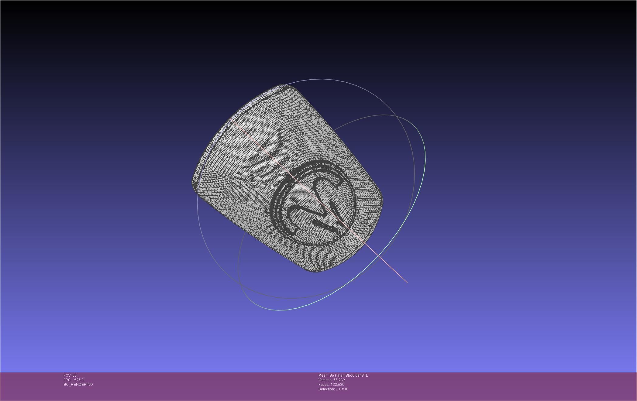 Star Wars The Mandalorian Bo-Katan Shoulder Piece 3D print model_43