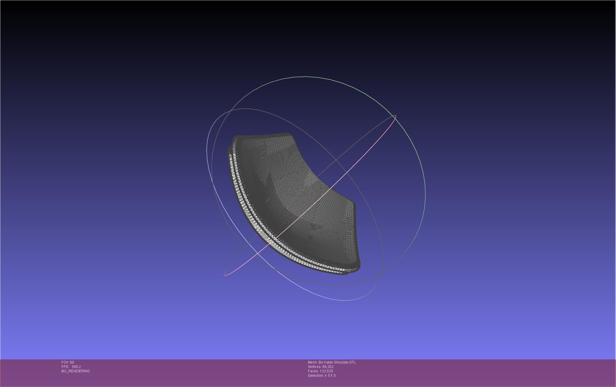 Star Wars The Mandalorian Bo-Katan Shoulder Piece 3D print model_49