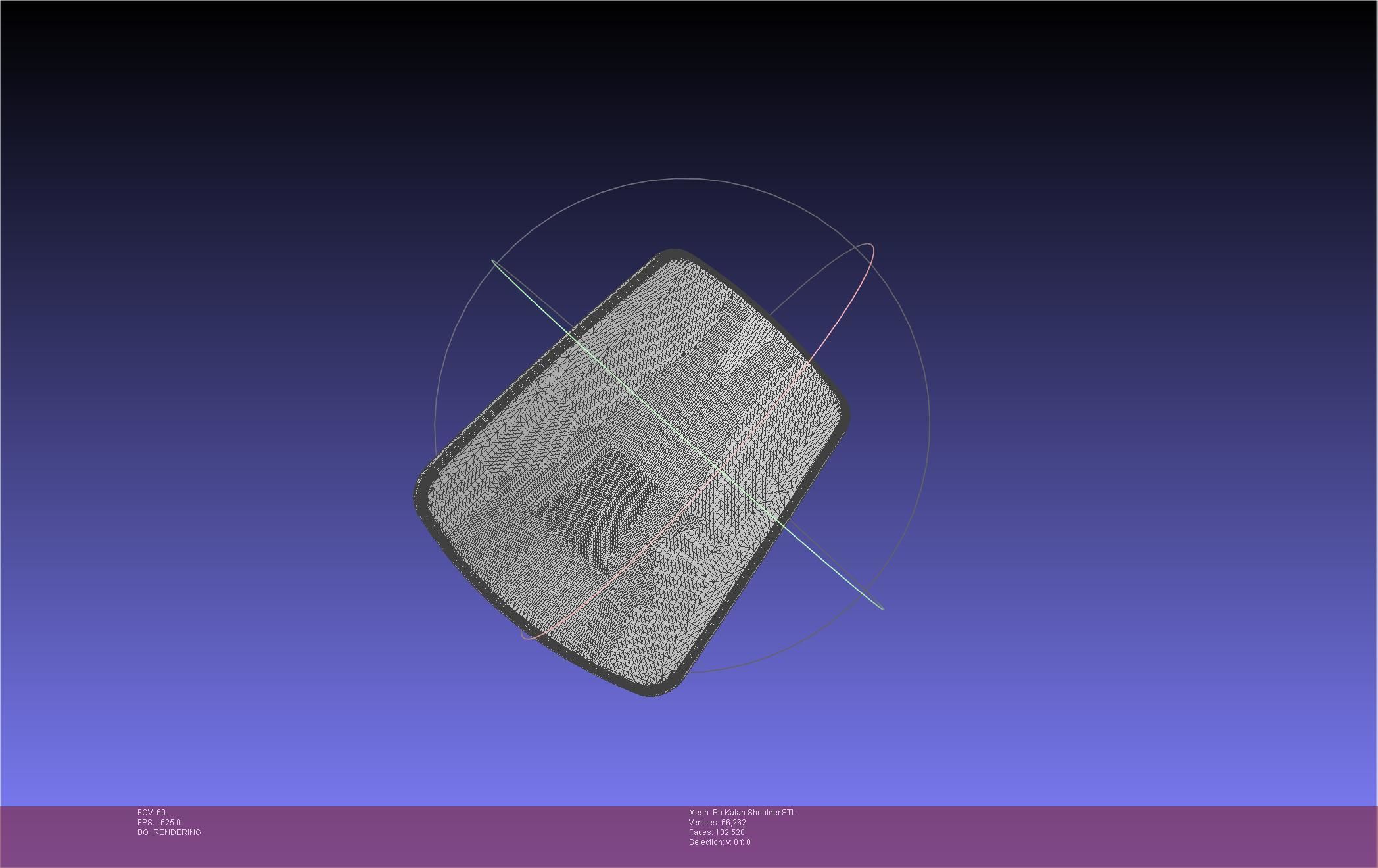 Star Wars The Mandalorian Bo-Katan Shoulder Piece 3D print model_48