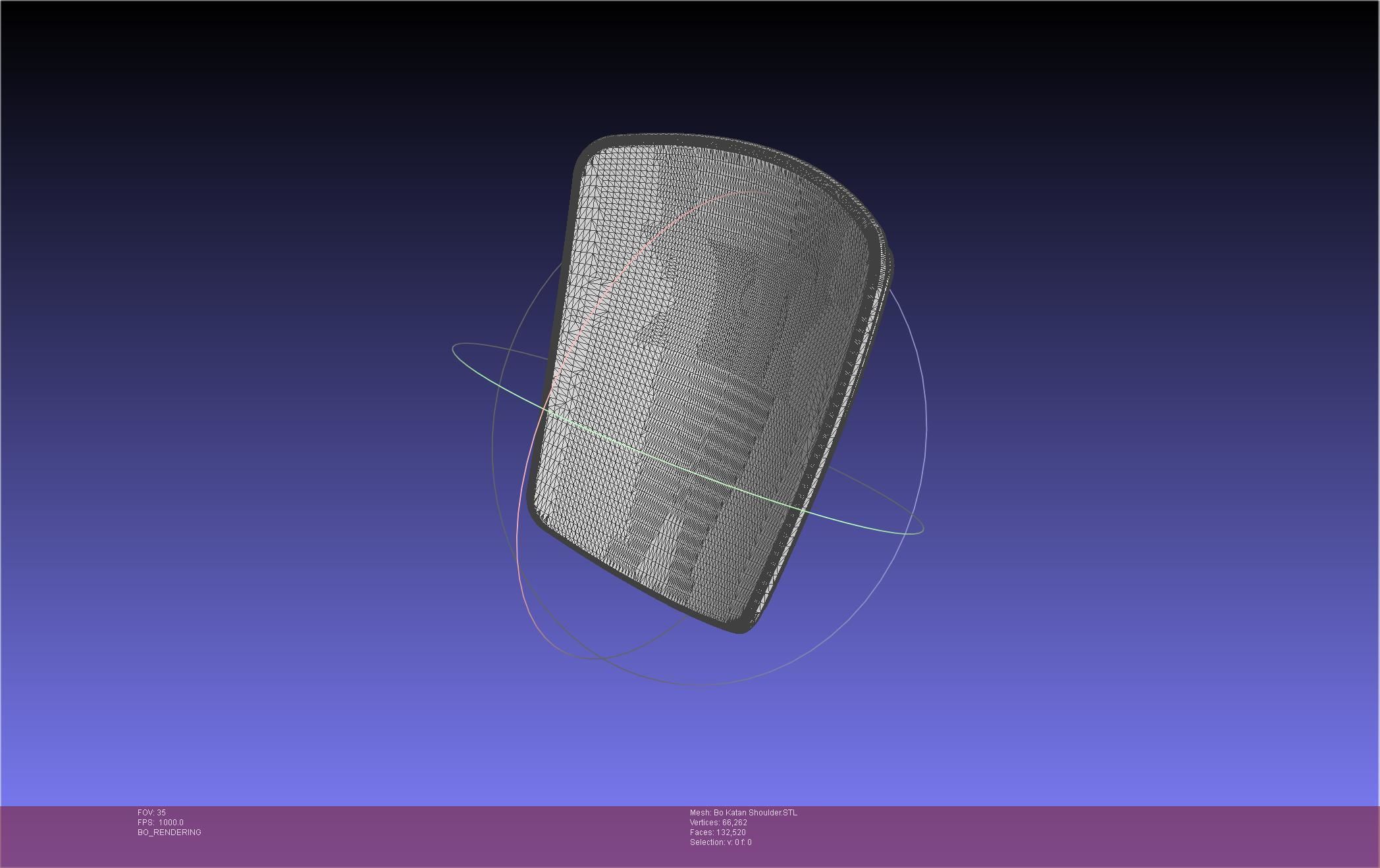 Star Wars The Mandalorian Bo-Katan Shoulder Piece 3D print model_73