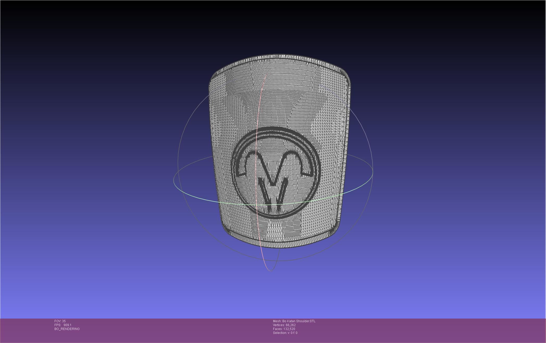 Star Wars The Mandalorian Bo-Katan Shoulder Piece 3D print model_80