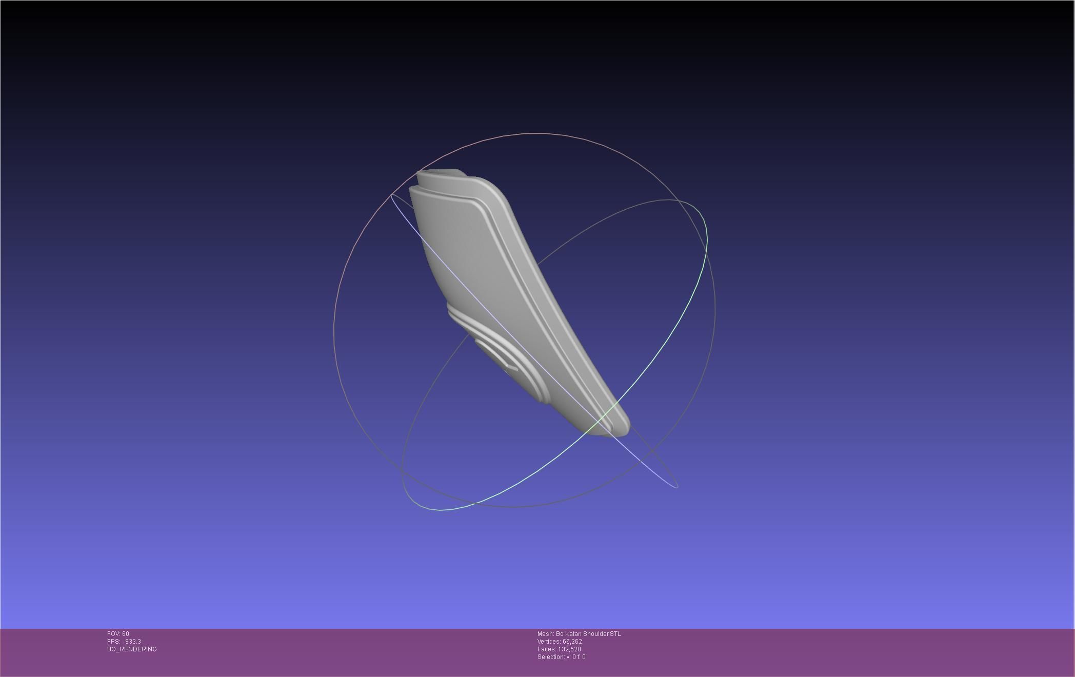 Star Wars The Mandalorian Bo-Katan Shoulder Piece 3D print model_31