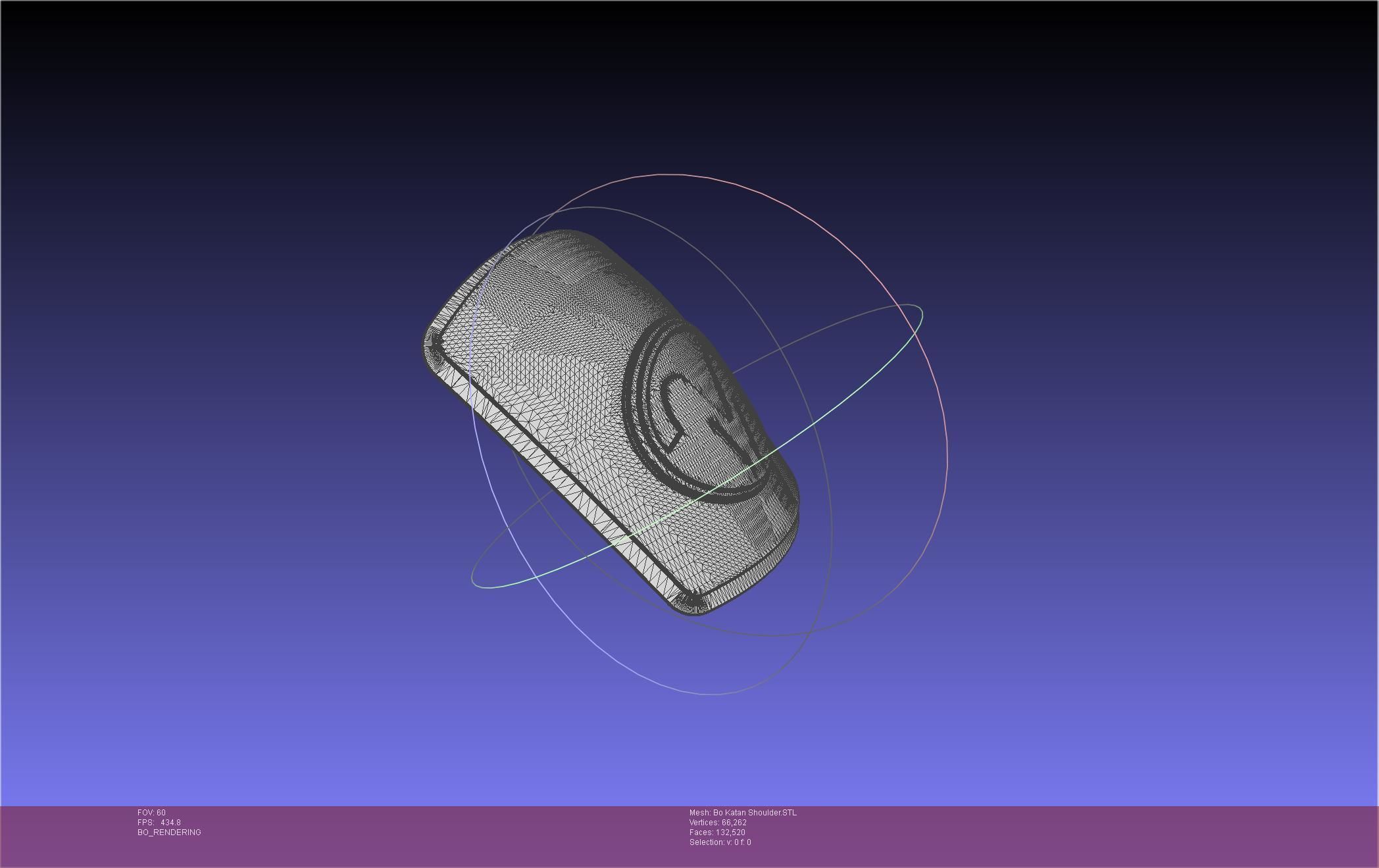 Star Wars The Mandalorian Bo-Katan Shoulder Piece 3D print model_44