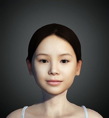 Unity Digital Human HS002 Free 3D model