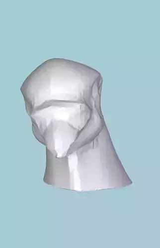 MakeIT Dove Vase Or Planter 3D Model