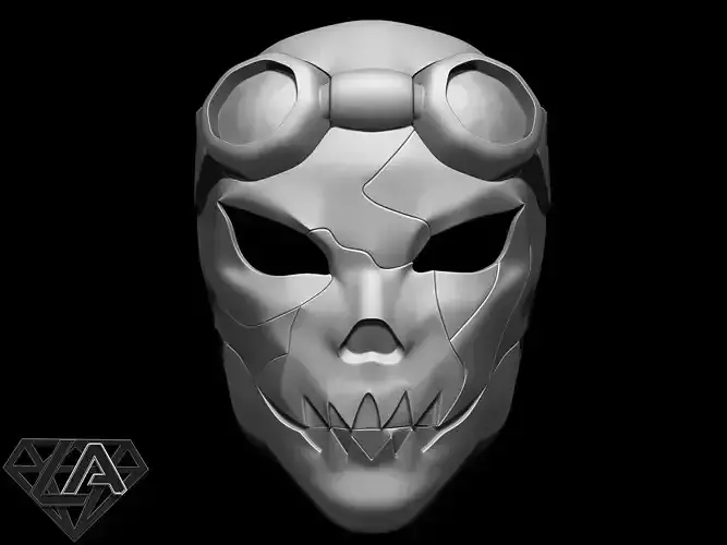 Death note anime mask 3D print model