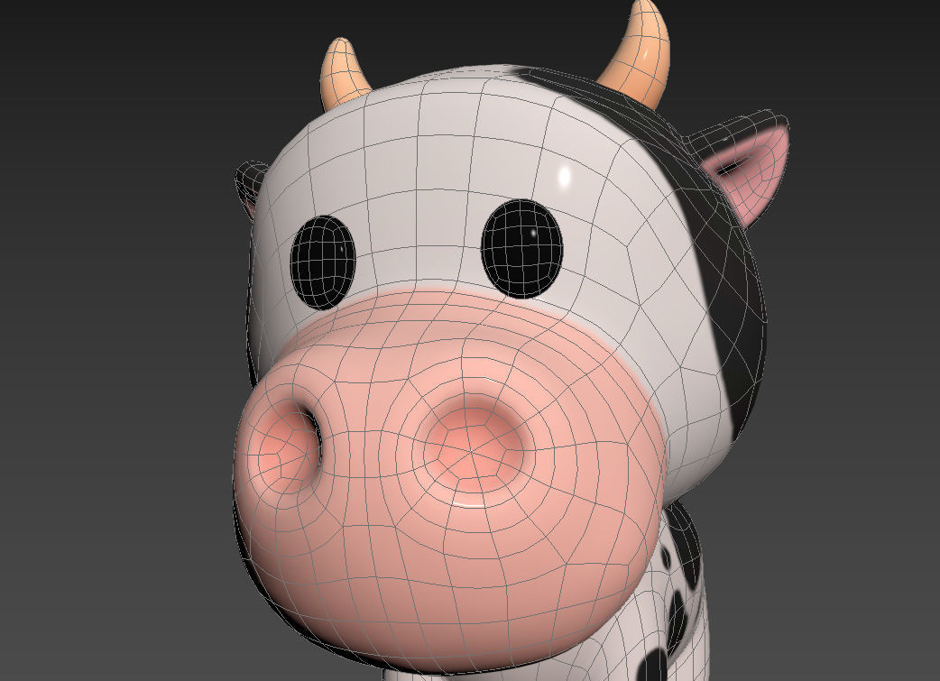 Character051 Cow 3D model_22