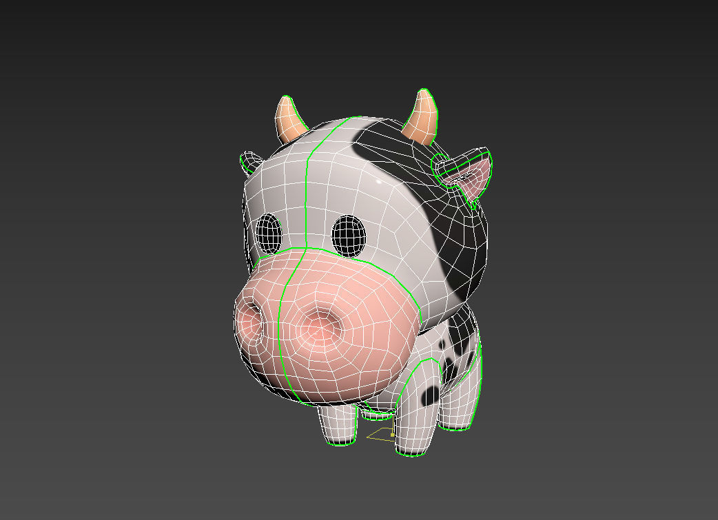Character051 Cow 3D model_24