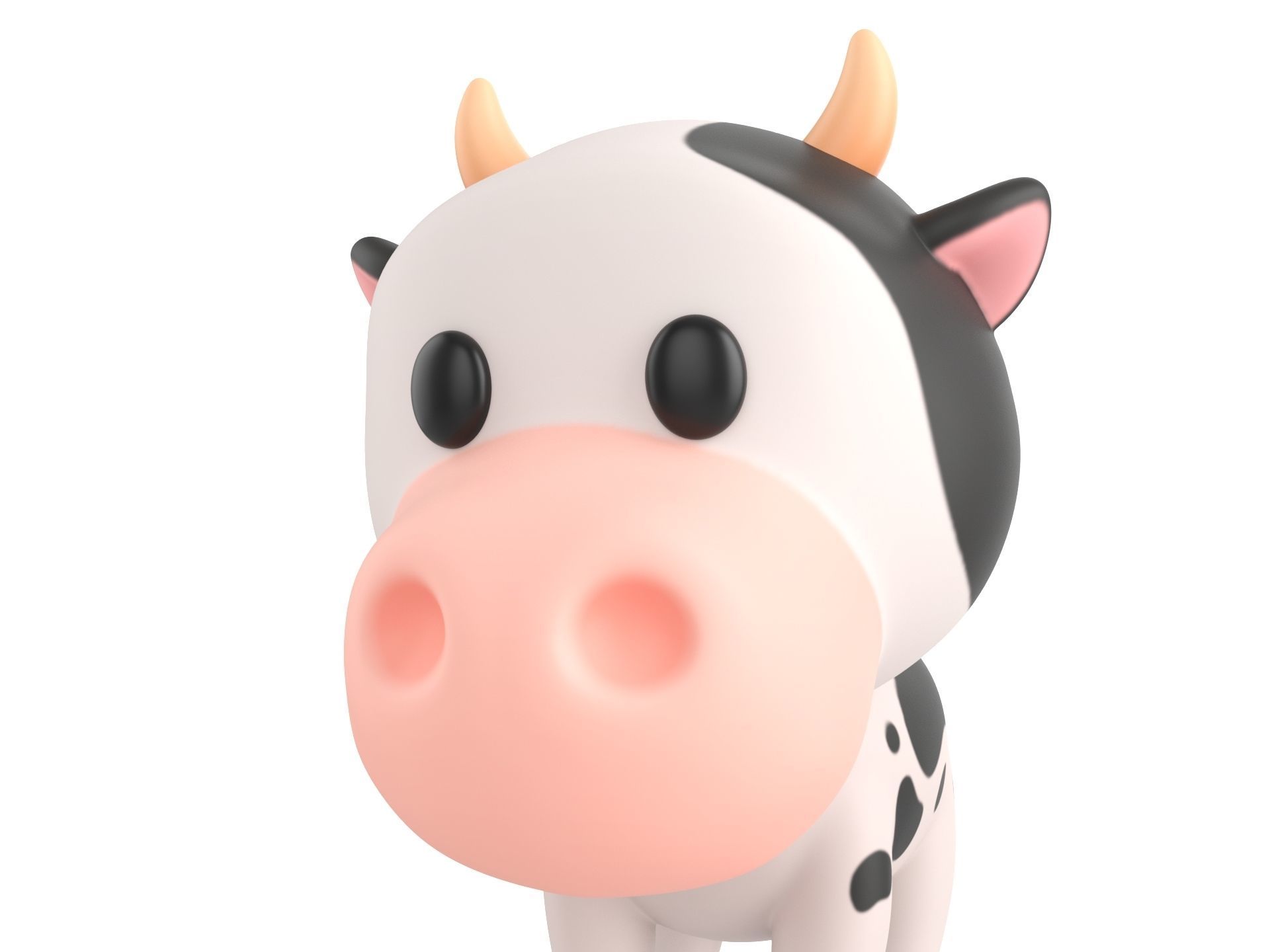 Character051 Cow 3D model_8