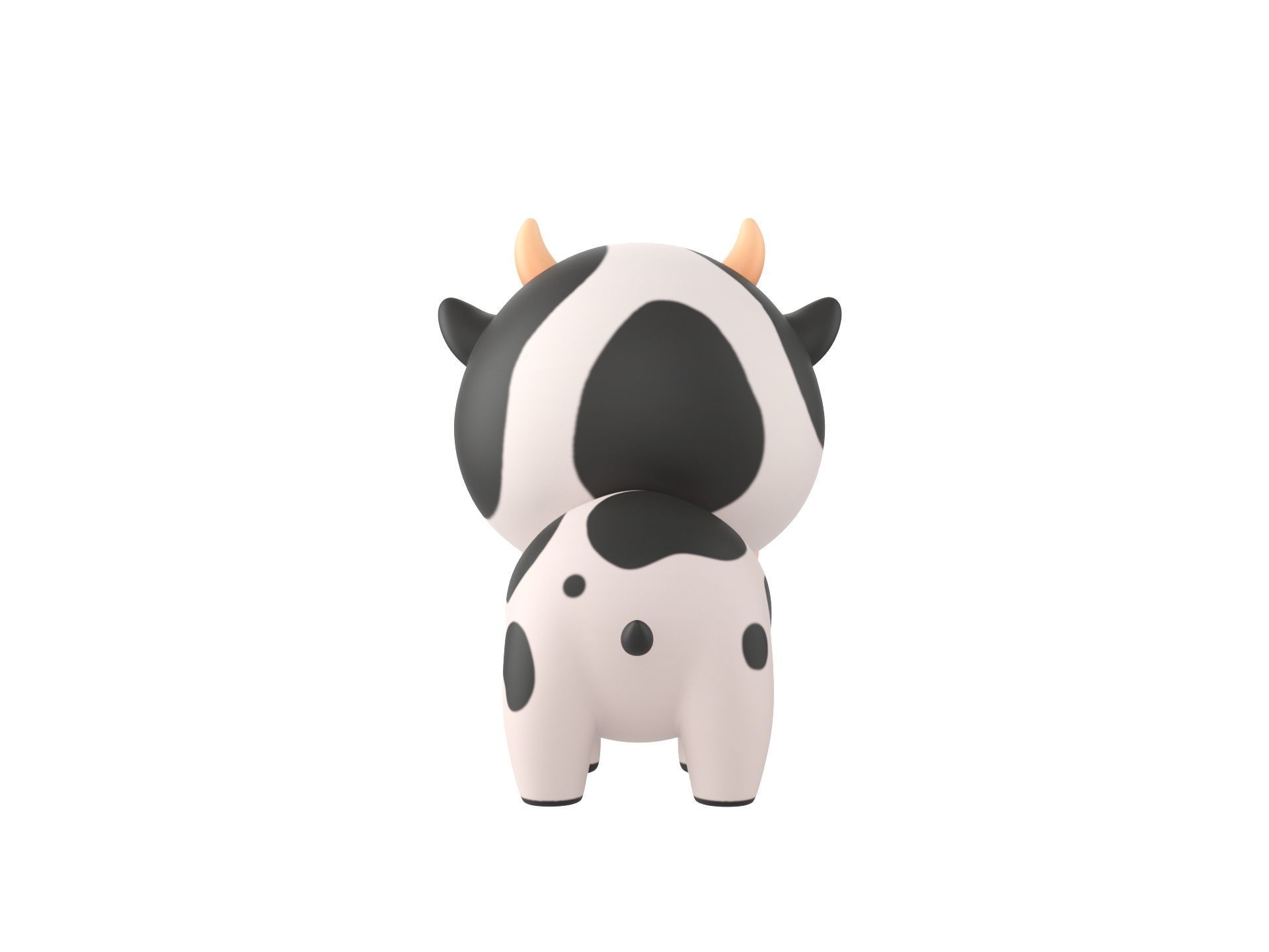 Character051 Cow 3D model_5