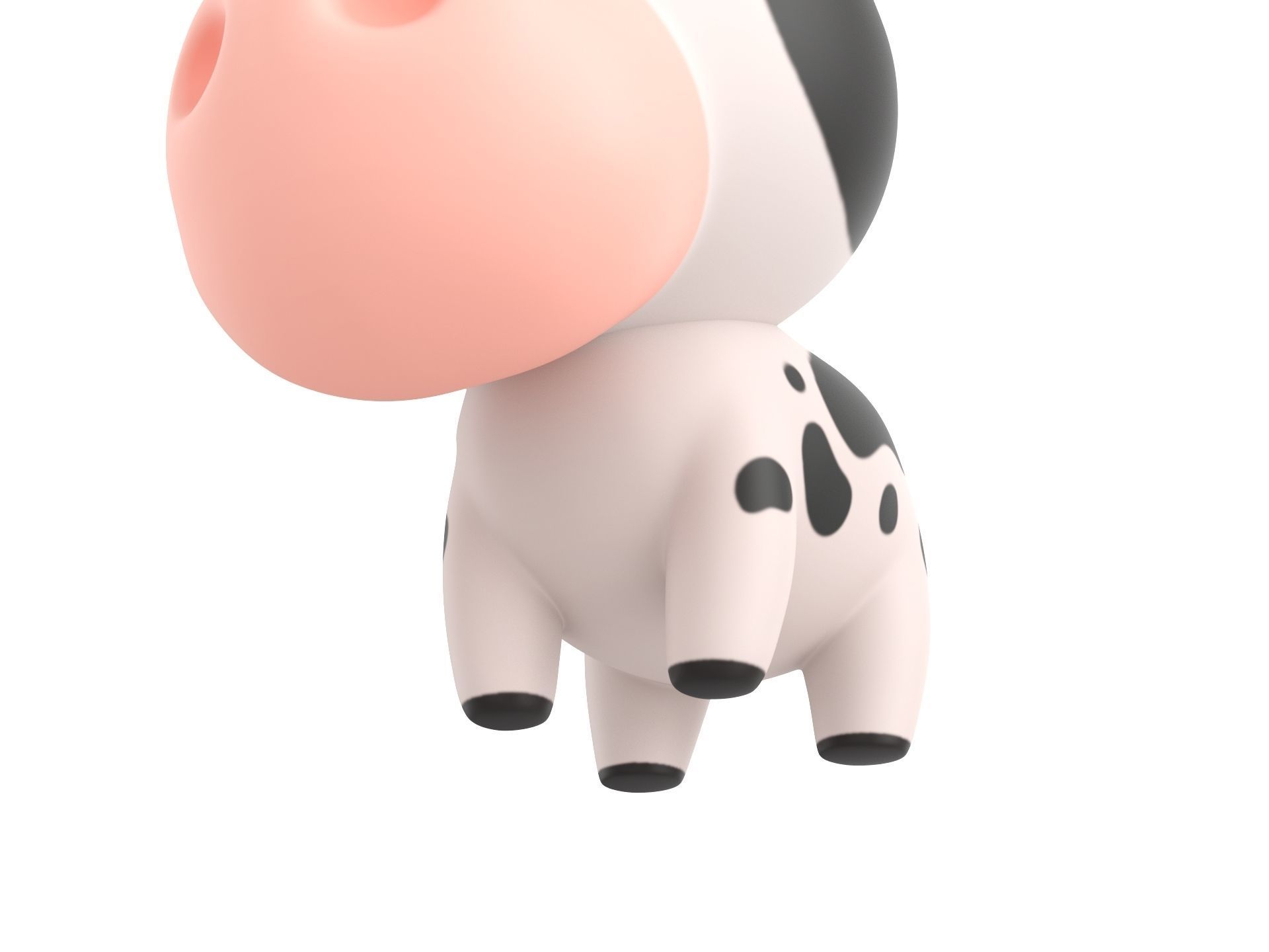 Character051 Cow 3D model_9