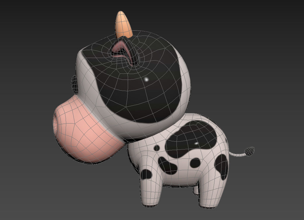Character051 Cow 3D model_21