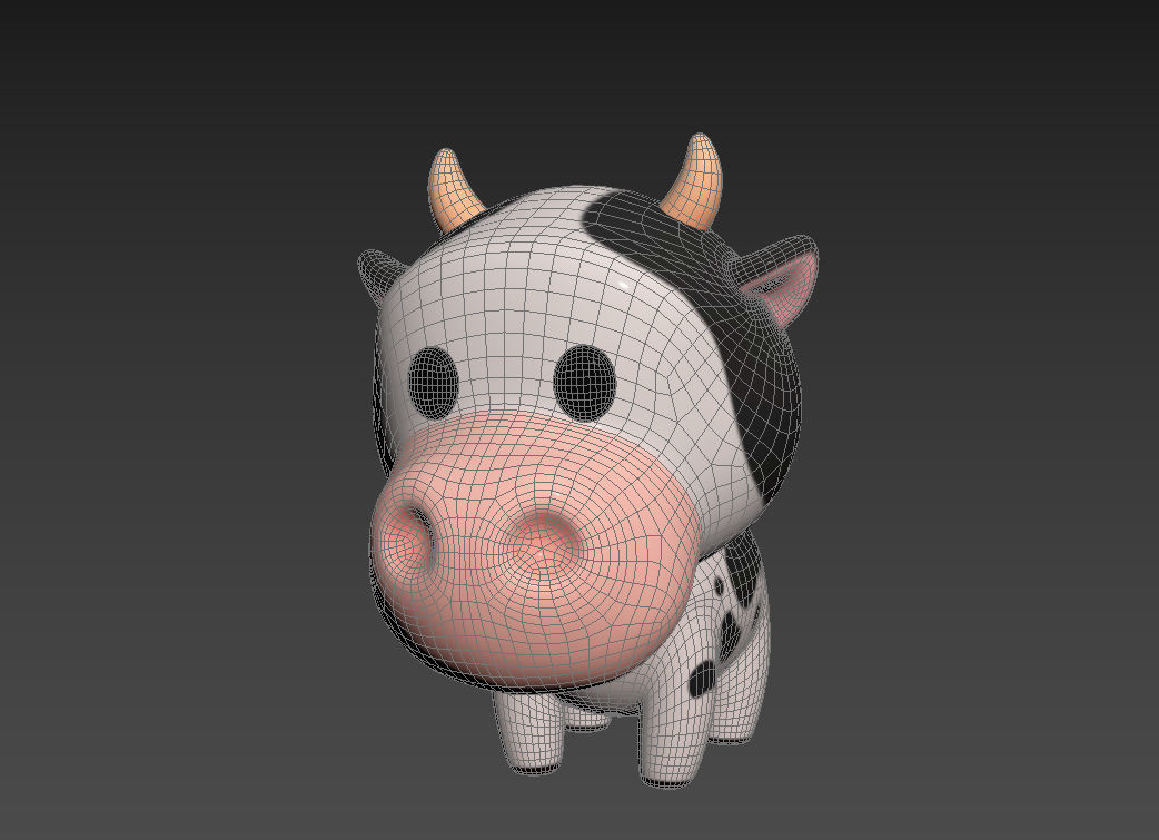 Character051 Cow 3D model_13