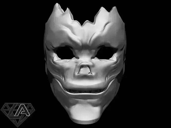 Death note anime Ryuk mask 3D print model