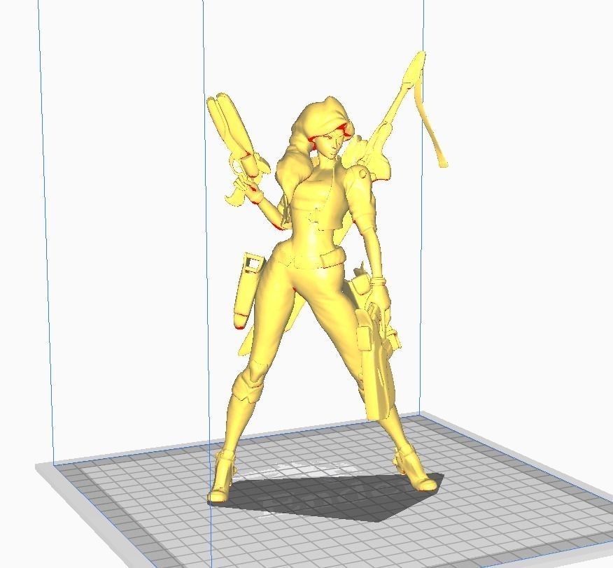 Psyops Samira 3D Model 3D print model_2