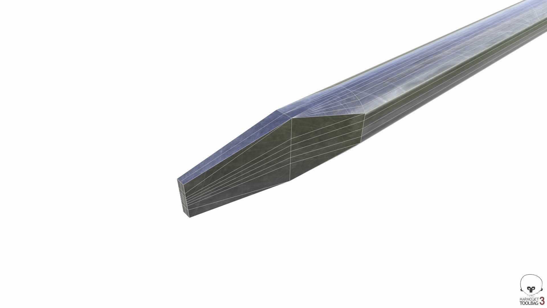 Screwdriver Set Low-poly 3D model_16