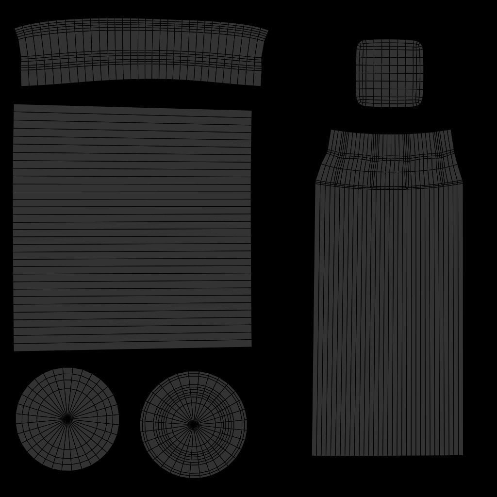 Screwdriver Set Low-poly 3D model_24