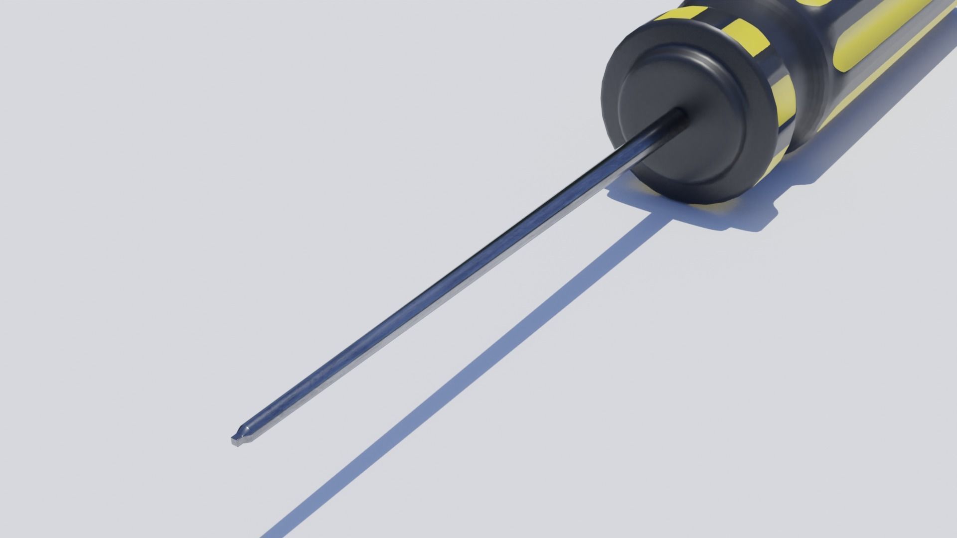 Screwdriver Set Low-poly 3D model_8