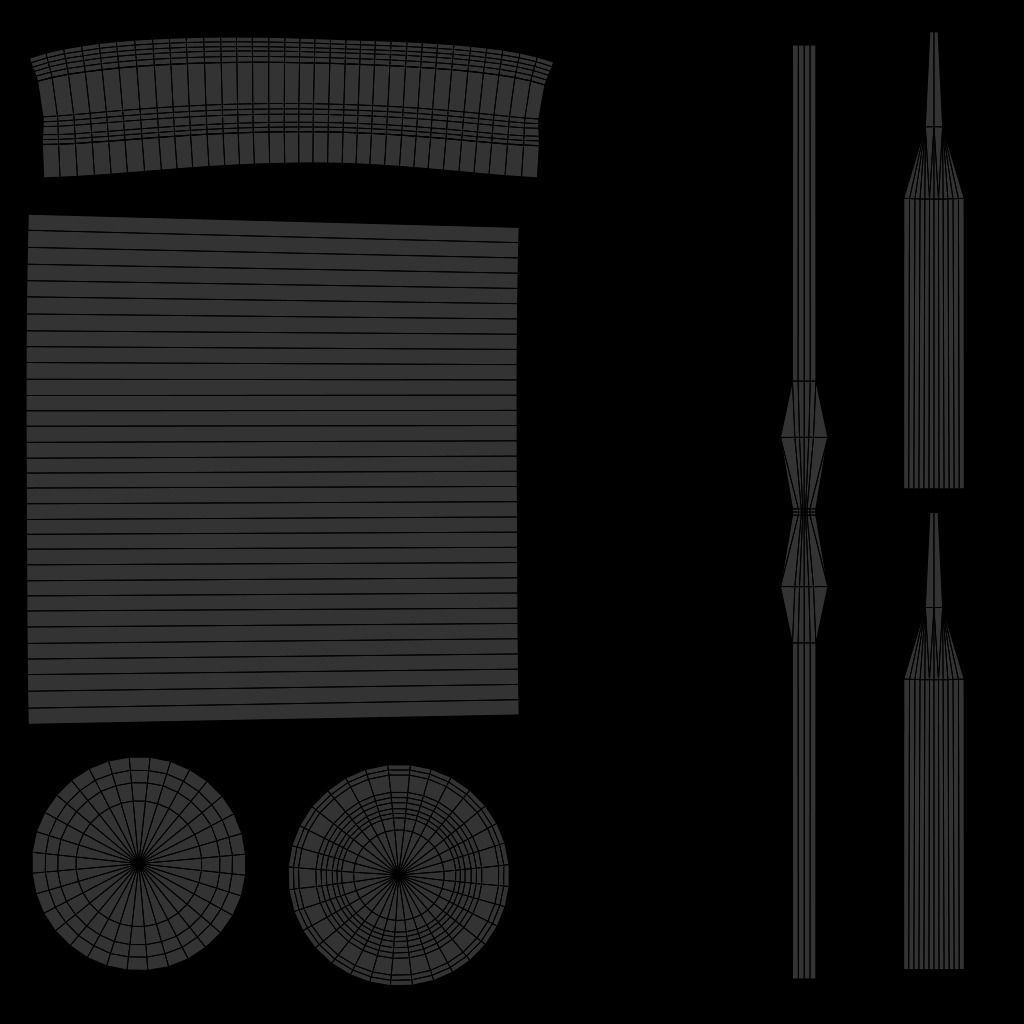 Screwdriver Set Low-poly 3D model_23