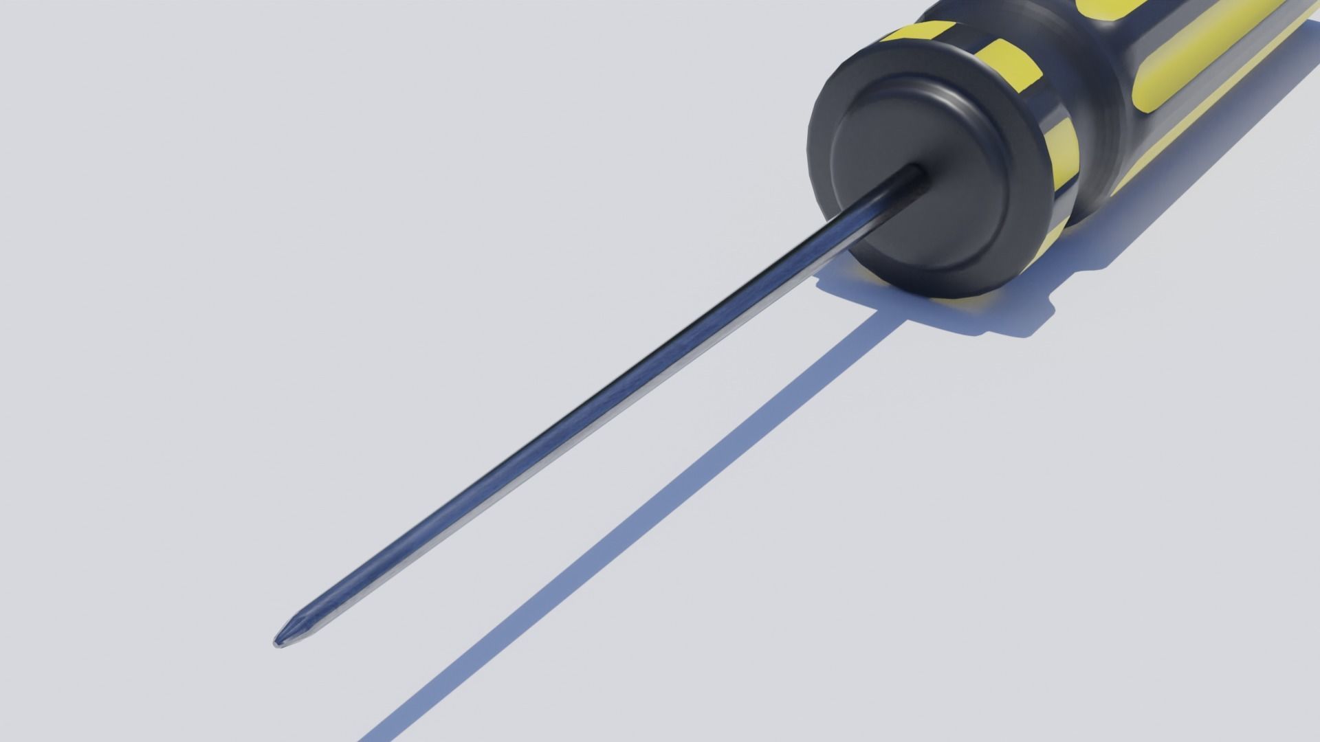 Screwdriver Set Low-poly 3D model_11