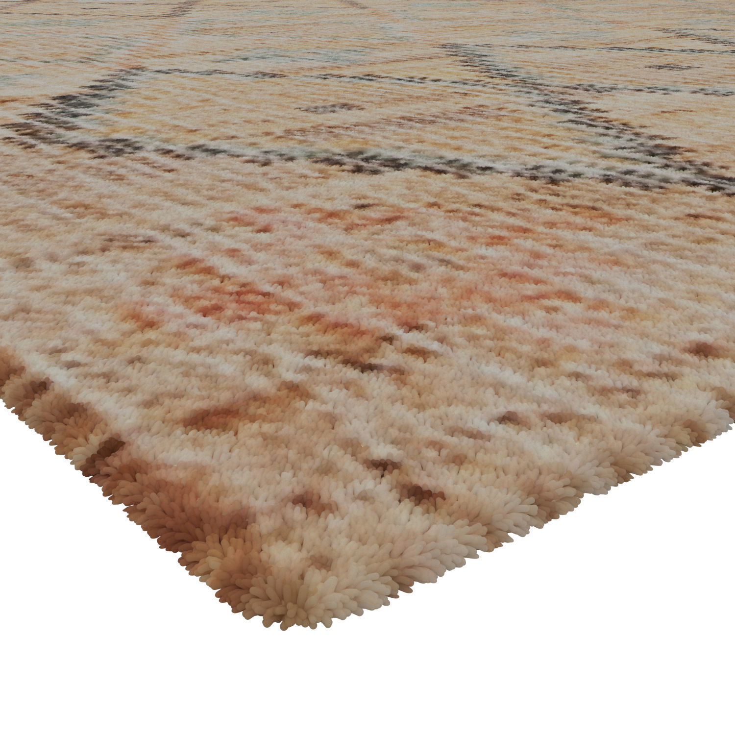 Rug Set 2071 3D model_1